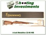 Browning A-bolt II Medallion 25-06 last of the new ones!
- 1 of 4