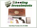 Colt New Frontier SAA 22 LR NIB! - 1 of 4