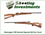 Remington 700 Varmint Special 243 Heavy Barrel - 1 of 4