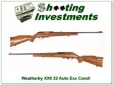 Weatherby XXII 22 Auto Nice Wood Exc Cond! - 1 of 4