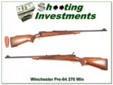 Winchester 1955 Pre-64 Model 70 in 270 Winchester- 1 of 4