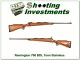 Remington 700 BDL Pressed Checkering early Stainless 7mm- 1 of 4