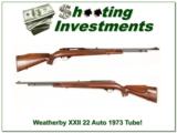 Weatherby Mark XXII 22 Auto 73 Tube!- 1 of 4