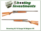 Browning A5 16 Gauge 54 Belgium Vent Rib! - 1 of 4