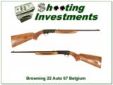 Browning ATD 22 Auto 67 Belgium Nice Wood! - 1 of 4