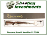 Browning A-bolt II Medallion 25 WSSM in box! - 1 of 4