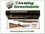 Browning Model 42 410 NIB Box!
- 1 of 4