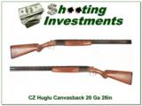 CZ Huglu Canvasback harder to find 28in 20 gauge Exc Cond!
- 1 of 4
