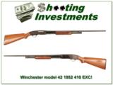 Winchester Model 42 1952 made 410 Exc Cond! - 1 of 4