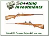 Sako Forester L579 Deluxe 243 Mint! - 1 of 4
