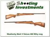 Weatherby Mark V Deluxe 460 Wthy Mag! - 1 of 4