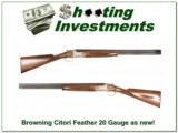 Browning Citori Superlight Feather 20 gauge as new! - 1 of 4