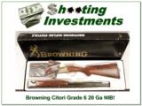 Browning Citori Grade 6 High Grade 20 Gauge NIB! - 1 of 4