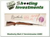 Weatherby Mark V Deluxe Varmintmaster 22-250 ANIB! - 1 of 4
