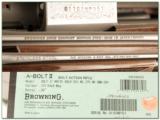 Browning A-bolt White Gold Medallion NIB Rare 375 H&H - 4 of 4