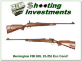 Remington 700 BDL*****LEFTHAND**** 22-250 Exc Cond! - 1 of 4