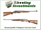 Browning BAR 74 Belgium 7mm Rem Mag! - 1 of 4