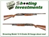 Browning Model 12 28 Gauge High Grade - 1 of 4