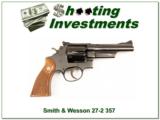Smith & Wesson 27-2 5in 357 Exc Cond - 1 of 4