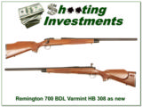 Remington 700 Varmint Special hard to find 308 Heavy Barrel - 1 of 4