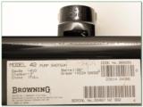Browning Model 42 High Grade and Grade 1 NIB Set! - 4 of 8