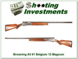 Browning A5 Magnum 12 61 Belgium 32in VR! - 1 of 4