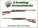 Browning A5 Light 12 67 Belgium Restored to new condition! - 1 of 4