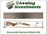 Browning BLR Stainless Lightweight in 450 Marlin NIB - 1 of 4