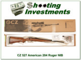 CZ American 527 in 204 RUGER NIB - 1 of 4