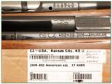 CZ USA Model 452-2E 17 HMR ANIB - 4 of 4