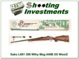 Sako Finnbear L691 300 Wthy Mag XX Wood unfired in box
- 1 of 4