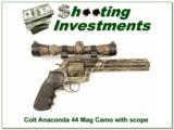 Colt Anaconda 8 in Camo with Redfield Camo scope - 1 of 4