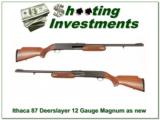 Ithaca model 87 12 Gauge Magnum Deerslayer Exc Cond!
- 1 of 4