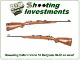 Browning Safari Grade 50’s Belgium Collector 30-06!- 1 of 4
