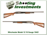 Winchester Model 12 1942 made 16 gauge! - 1 of 4