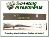 Browning A-Bolt II Stainless Stalker 308 in box! - 1 of 4