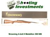 Browning A-bolt II Medallion 308 Win last of the new ones! - 1 of 4