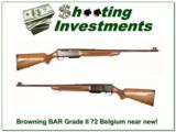 Browning BAR Grade II 72 Belgium 300 Win Mag! - 1 of 4