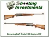 Browning BAR Grade II 338 69 Belgium! - 1 of 4