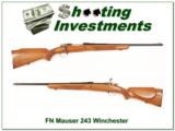 FN Mauser in rare 243 Win made in the 50’s- 1 of 4