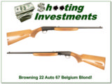 Browning ATD 22 Auto 67 Belgium Blond! - 1 of 4