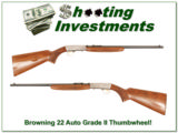 Browning 22 Auto Thumbwheel RARE GRADE II! - 1 of 7
