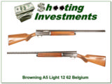Browning A5 Light 12 62 Belgium top Collector! - 1 of 4