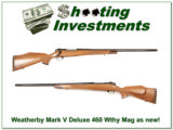 Weatherby Mark V Deluxe 460 Custom Shop as new! - 1 of 4
