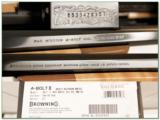 Browning A-bolt II Maple Octagonal RARE 7mm-08 NIB! - 4 of 4