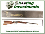 Browning 1885 Traditional Hunter Low Wall 44 Rem Mag in box! - 1 of 4