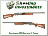 Remington 870 Wingmaster Magnum 12 Gauge Vent Rib - 1 of 4