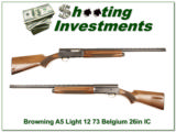 Browning A5 Light 12 73 Belgium 26in VR IC! - 1 of 4