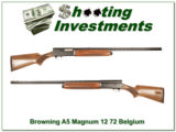 Browning A5 12 Gauge Magnum 72 Belgium Exc Cond! - 1 of 4