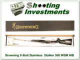 Browning X-Bolt Stainless Stalker 300 WSM NIB - 1 of 4